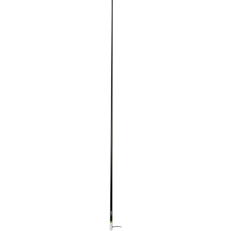 Scout 8' Black VHF Antenna with 6dB Gain and Heavy Stainless Steel Ferrule * Model PF AN NVHF00021T