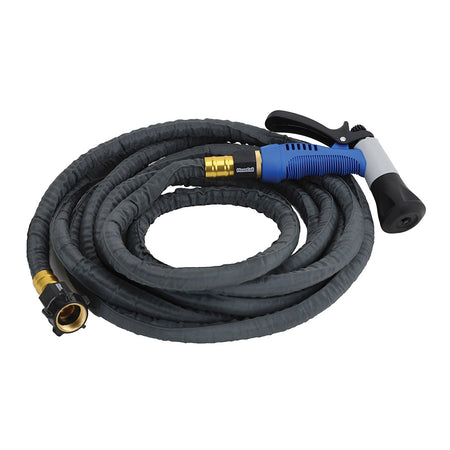 HoseCoil 20' Stainless Steel PRO Hose Kit with Boat Bumper Plastic Nozzle