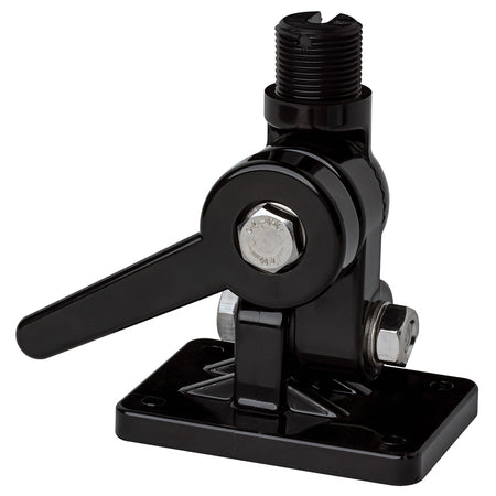 Scout Four-Way Nylon Ratchet Mount - Black for Marine and Antenna Installations