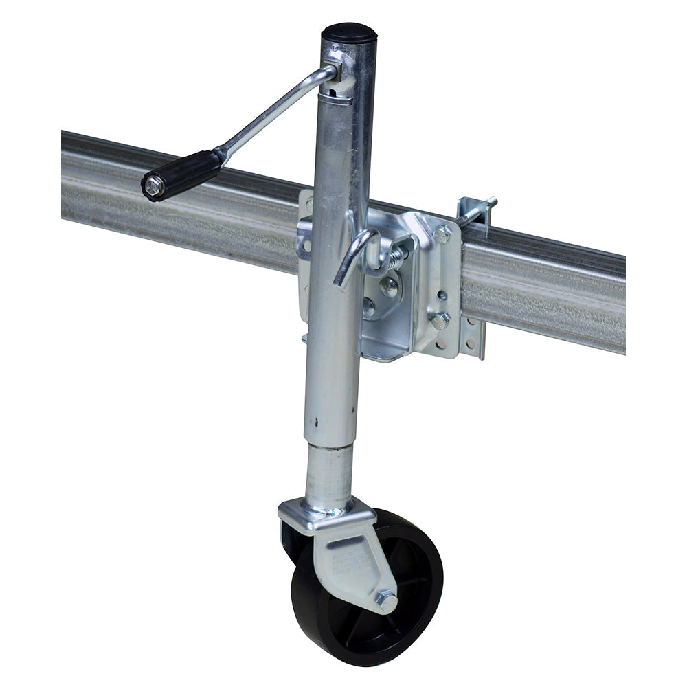 C.E. Smith 1,500 lb Trailer Swivel Jack - Heavy Duty Utility Trailer Support