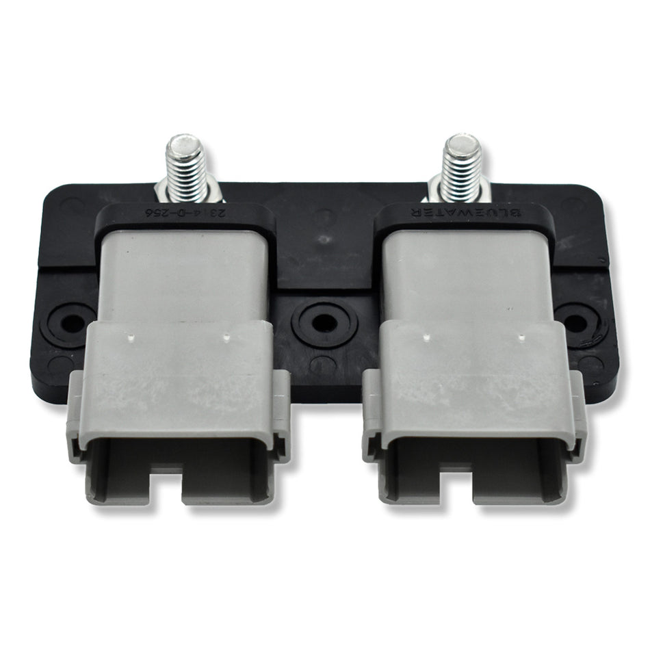 Bluewater Dual 12 Position Male Sealed Deutsch Connector Busbar - 5/16" Stud
