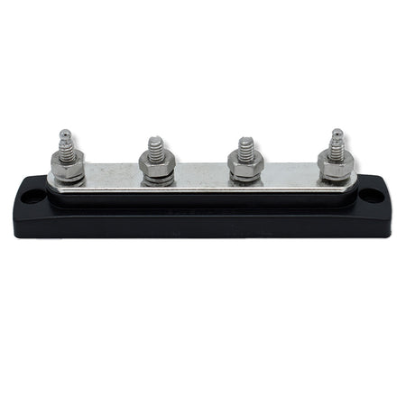 Bluewater Common Stud Busbar 4 Gang - Black