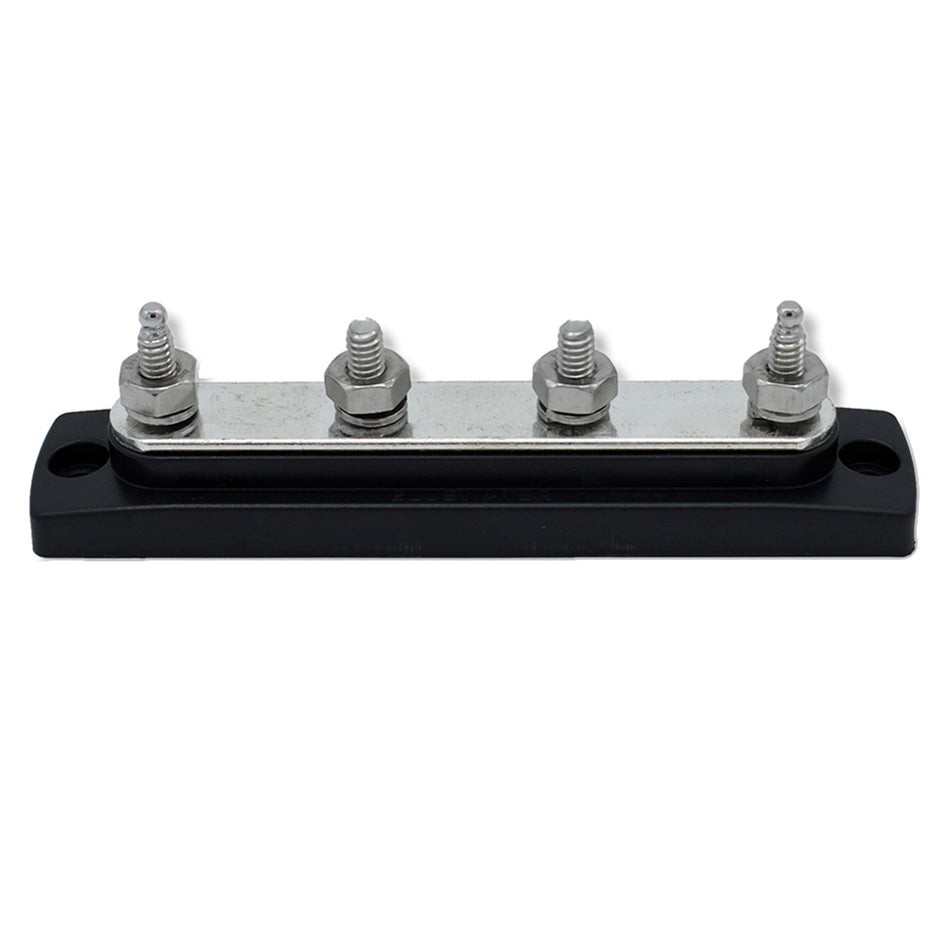 Bluewater Common Stud Busbar 4 Gang - Black