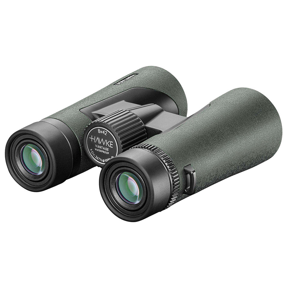 Hawke Optics Vantage Binocular 8x42 - Green for Nature Observation and Outdoor Activities