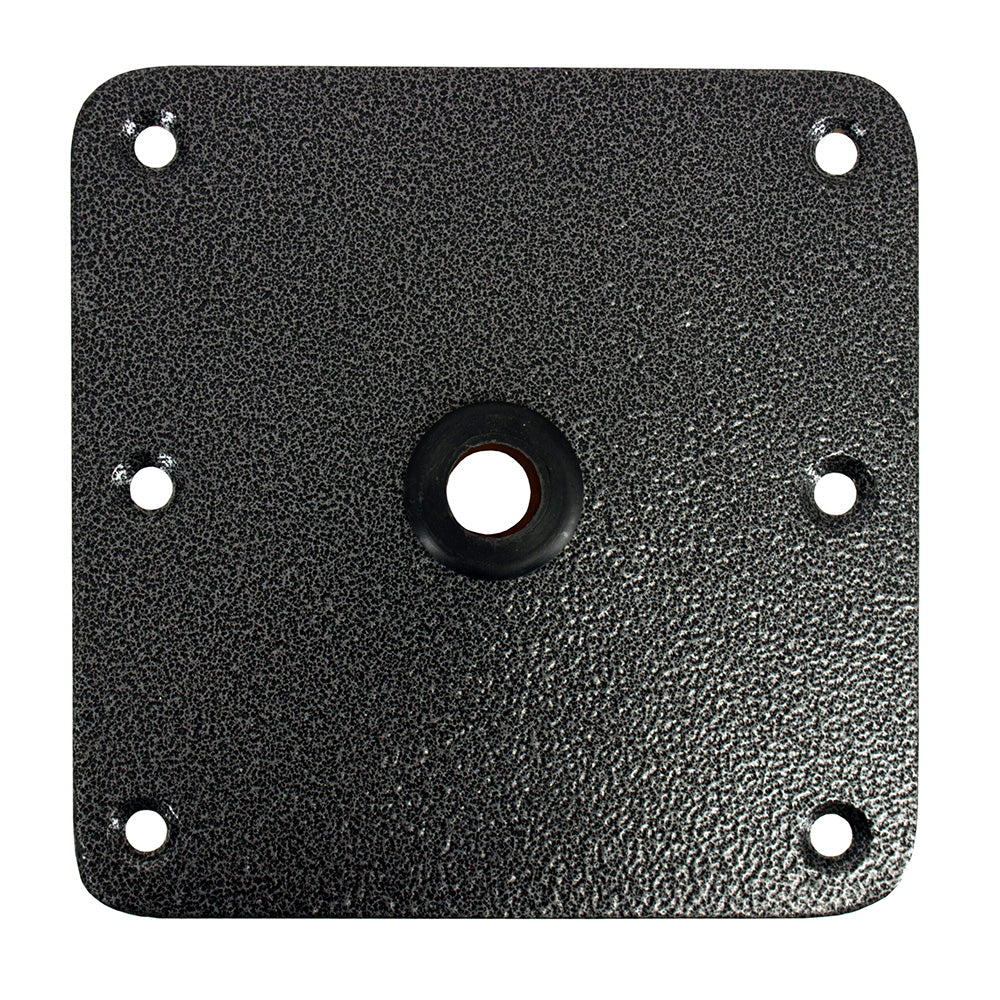 Springfield KingPin Standard Square Steel Base - 7"x7" - Kennedy Base