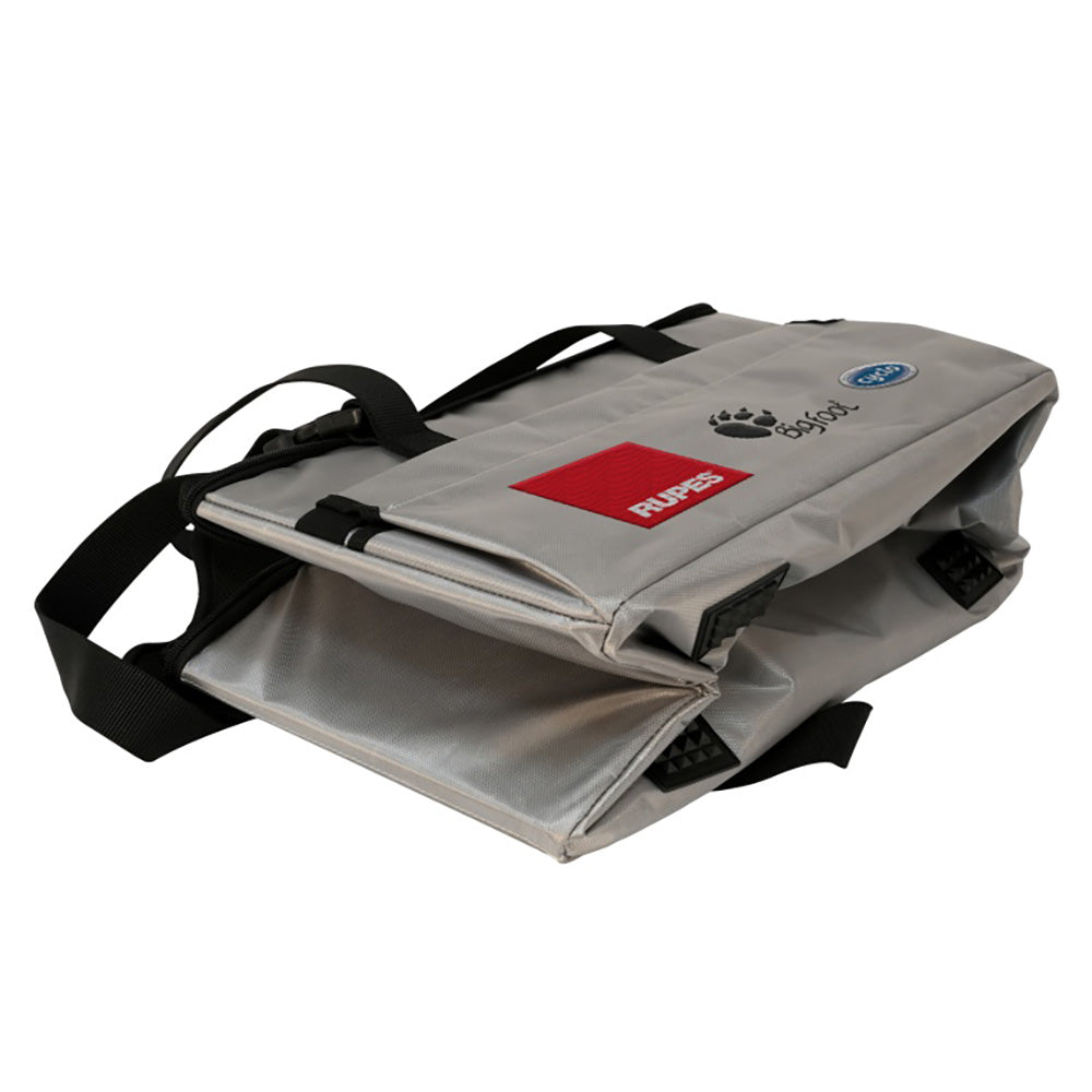 RUPES Bigfoot Tool Bag - Silver | Durable Foldable Storage for Detailing Equipment