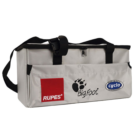 RUPES Bigfoot Tool Bag - Silver | Durable Foldable Storage for Detailing Equipment
