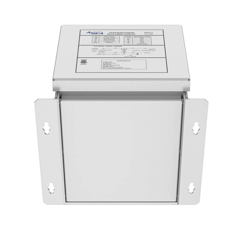 ASEA Power Systems 12 kVA Marine Isolation Transformer with Ground Fault Protection