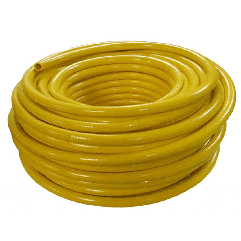 Trident Marine 3/4 inch x 164 ft Yellow Wash Down Hose with FDA-Grade PVC Construction