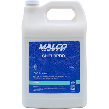 Malco ShieldPro UV Creme Wax 1 Gallon for Marine and Boat Surfaces