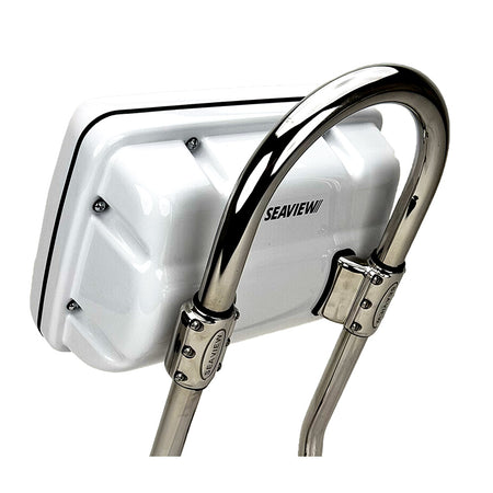 Seaview SailPod Uncut for 9.5-12 Inch Wide Guard - 11.125W x 8H Marine Electronics Mount