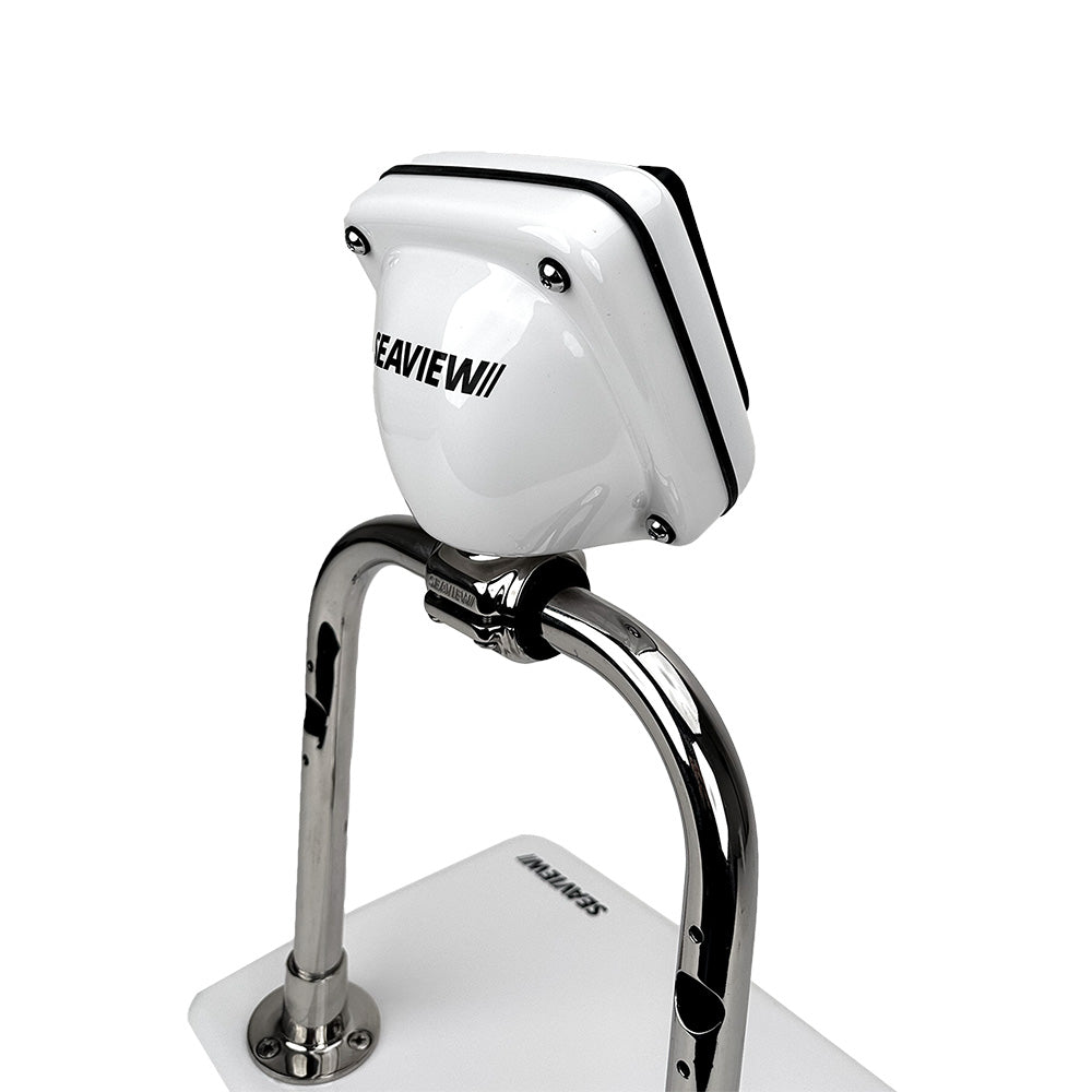 Seaview RailPod Uncut w/Single Base Rail Clamp - 12.75"W x 8.75"H Usable Face