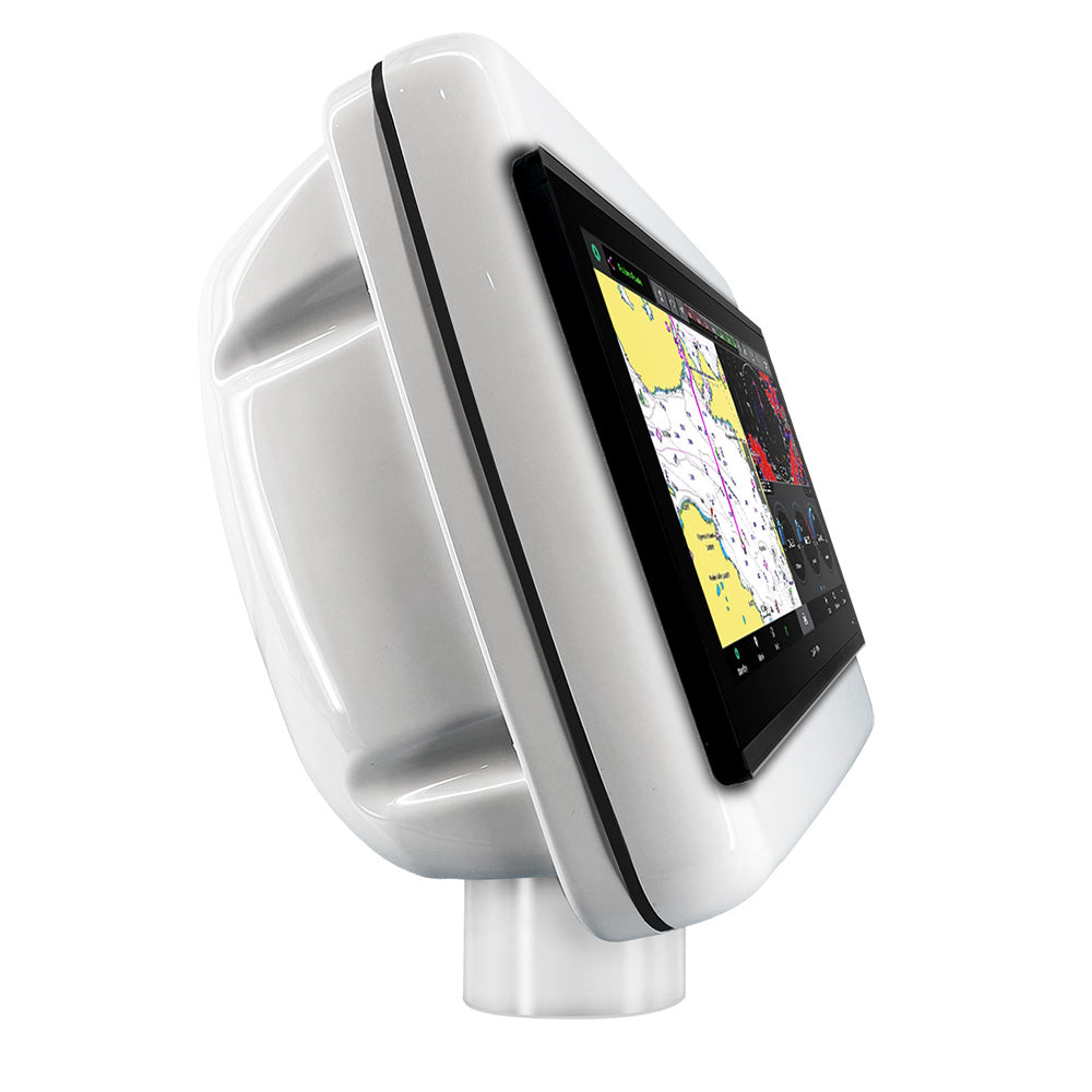Seaview PowerPod Uncut with Aluminum Base - 18.36W x 10.61H Marine Electronics Mount