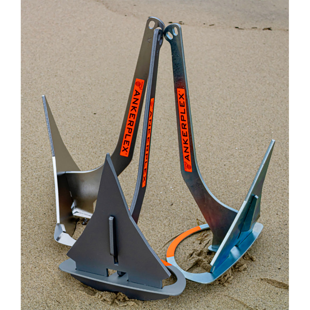 Ankerplex Stainless Steel Anchor 8kg f/Boats to 30'