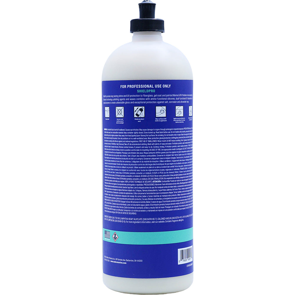 Malco ShieldPro UV Creme Wax - 32oz for Marine and Automotive Finishes