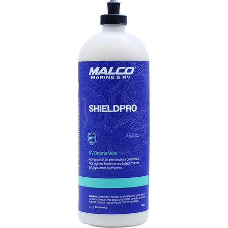 Malco ShieldPro UV Creme Wax - 32oz for Marine and Automotive Finishes