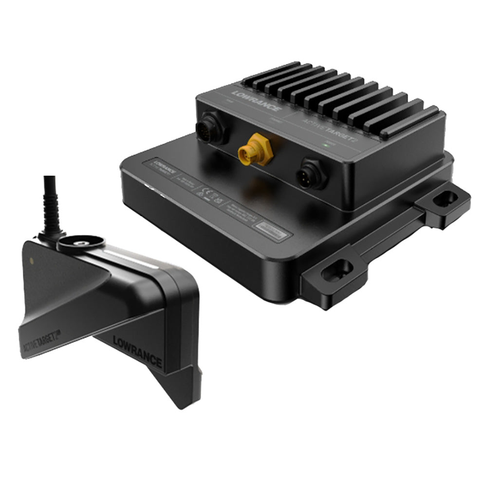 Lowrance ActiveTarget 2 XL Sonar with Transducer for Clear, Live Fish Finding and Scanning