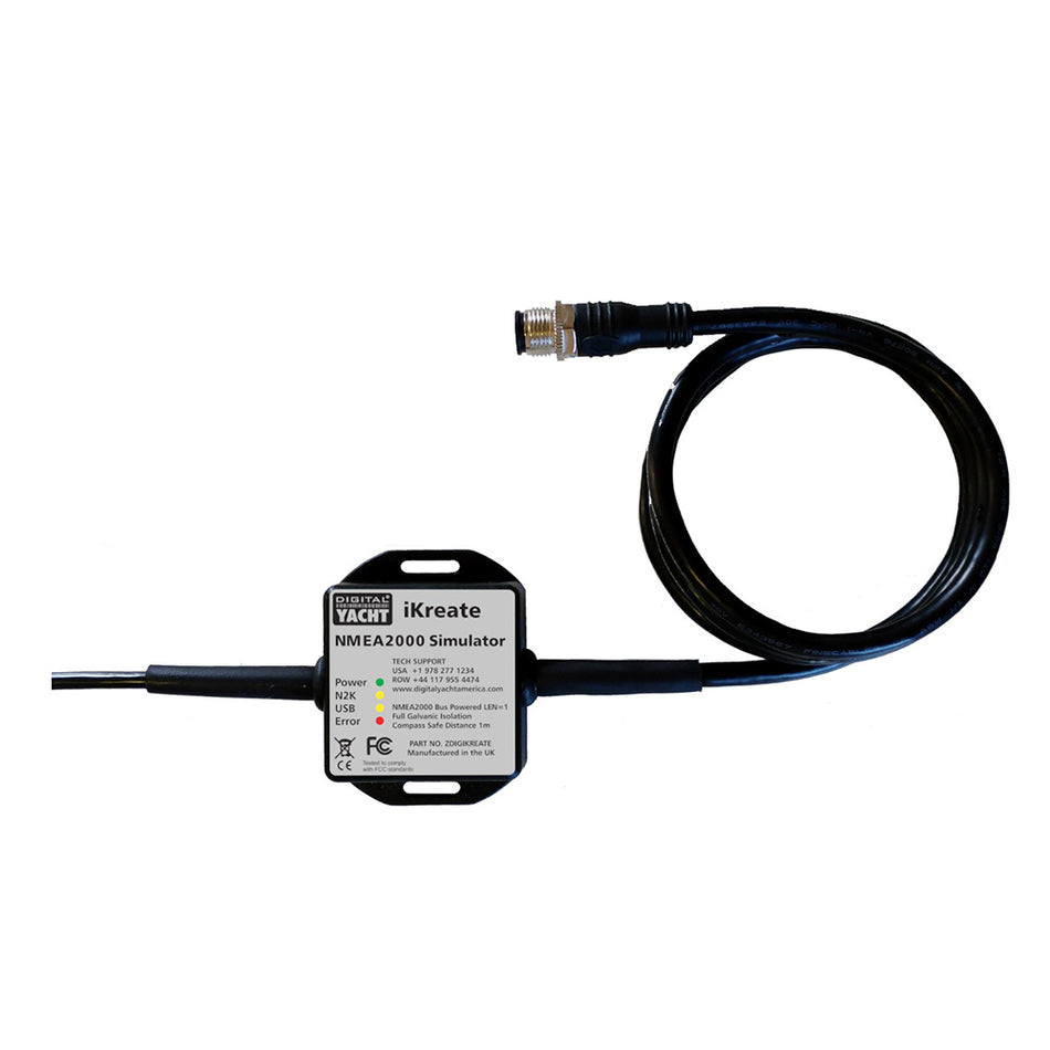 Digital Yacht iKreate NMEA 2000 Simulator w/USB