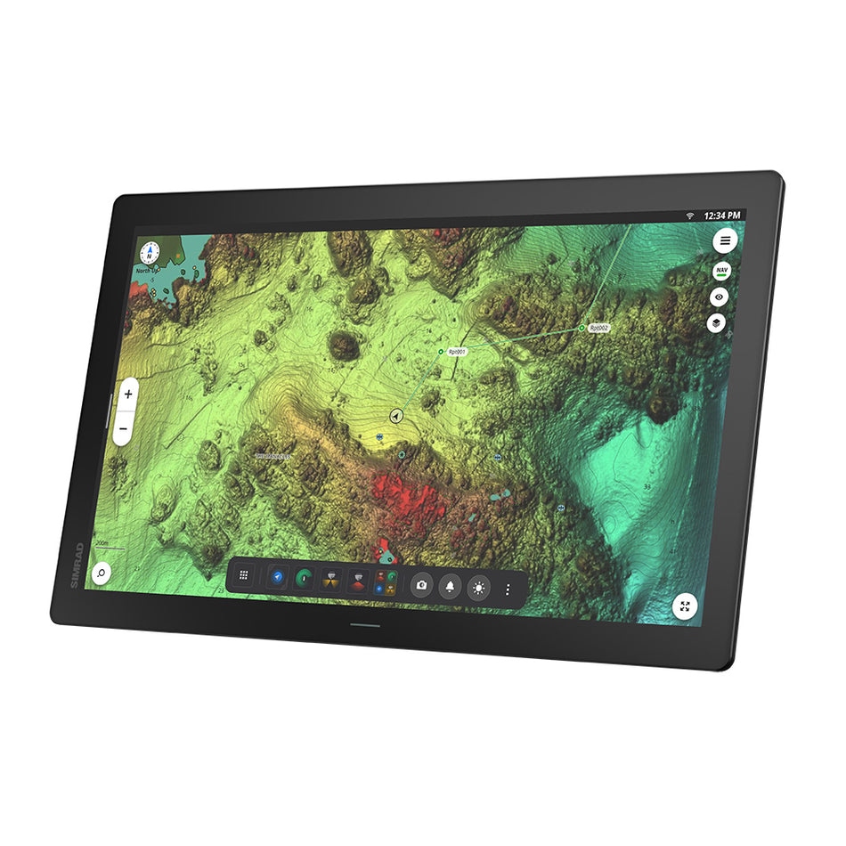 Simrad NSO 4 22-Inch Multi-Function Display with C-MAP Discover X North America Chart