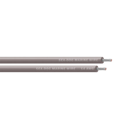 Sea-Dog 14 AWG Grey Primary Marine Wire, 100 Feet