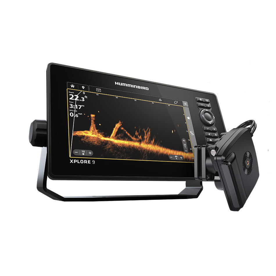 Humminbird XPLORE 9 CMSI+ Mega Live 2 Bundle w/Transom Mount Transducer