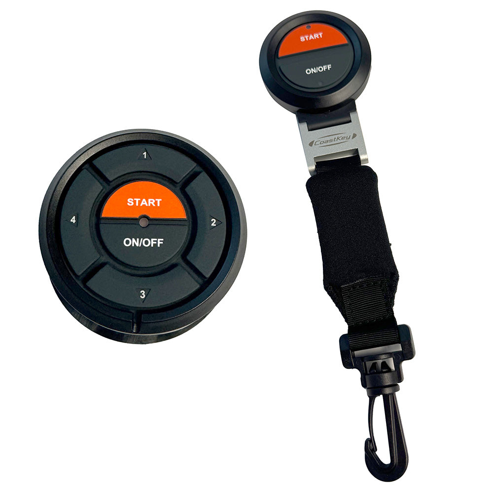 CoastKey Standard Quad Mercury Engine Keyless Ignition with Remote Stop/Start and Ecos Safety System