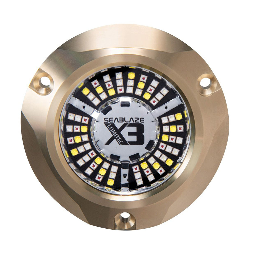 Lumitec SeaBlaze X3 Spectrum LED Underwater Light – High-Performance Marine Lighting