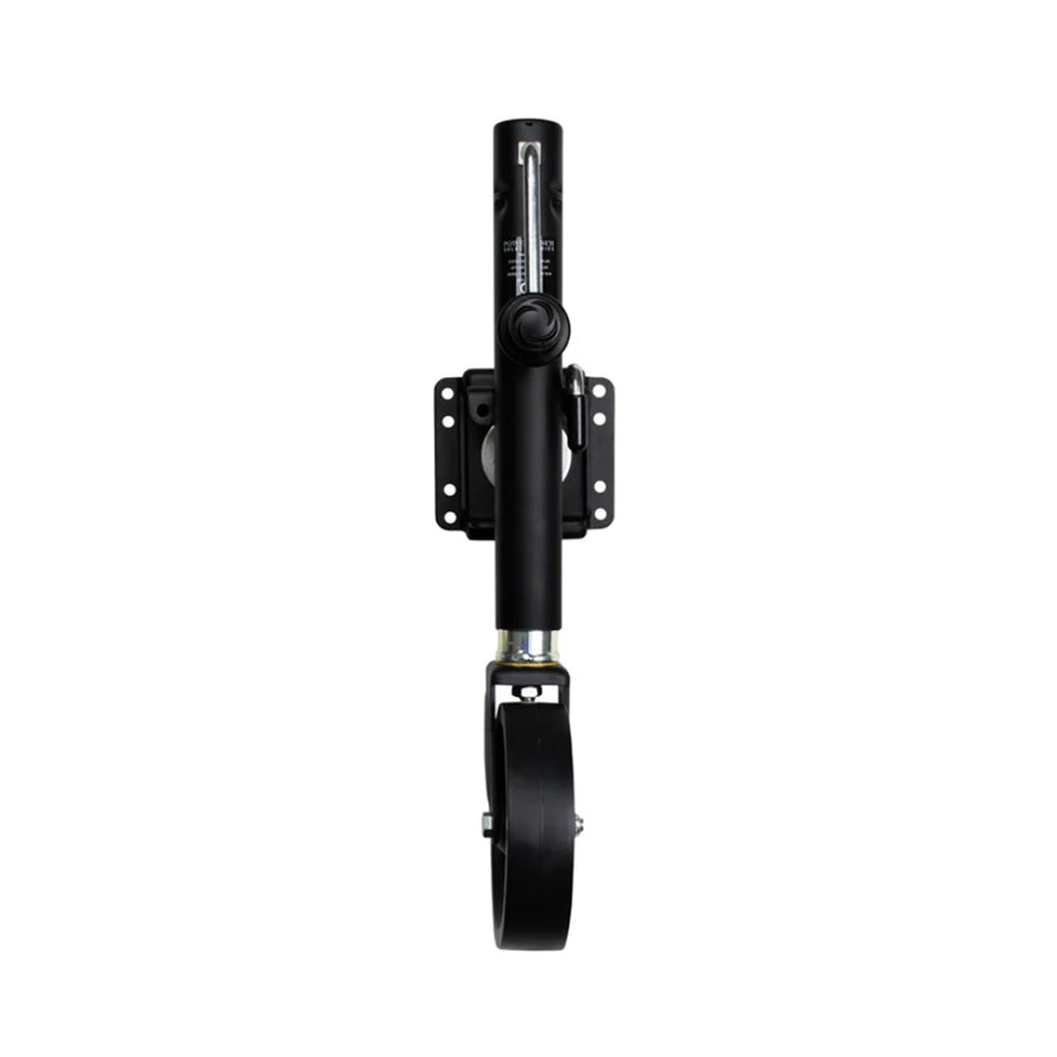 Powerwinch Select Series Jack - 1500lb, Bolt-On, Single Wheel, Carbon Black