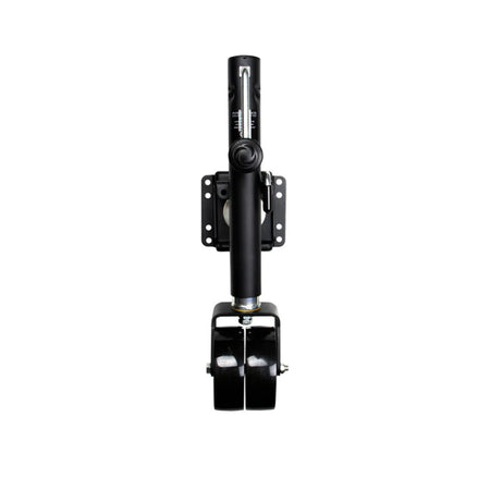 Powerwinch Select Series Jack - 1500lb, Weld-On, Double Wheel, Carbon Black