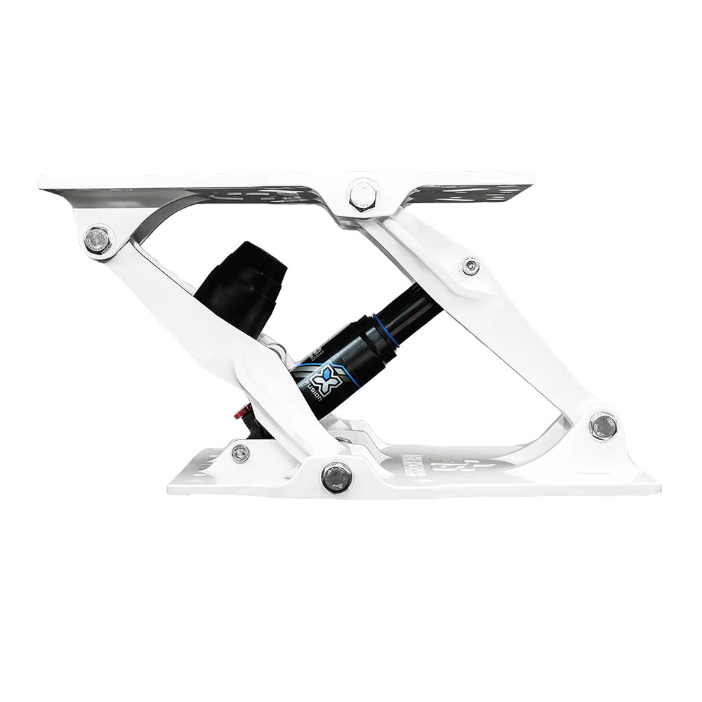 Shockwave Seats S5-LW White Marine Suspension Base with Adjustable Shock