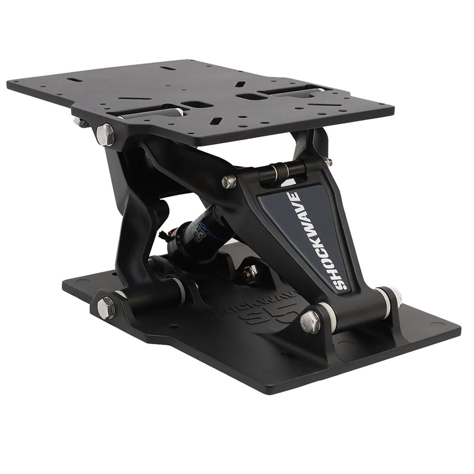 Shockwave Seats S5-LW Suspension Base - Black for Marine Applications