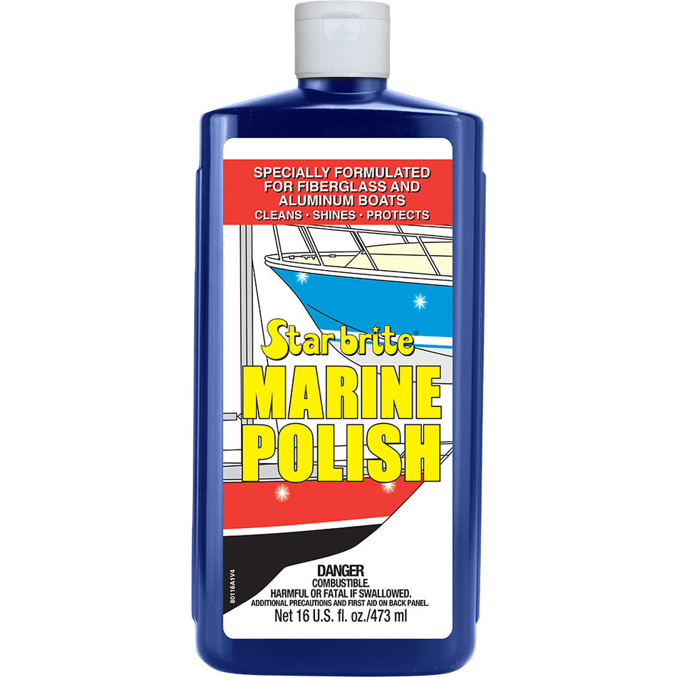 Star brite Marine Polish - 16 oz | Ultimate Protection & Restores Shine for Boats