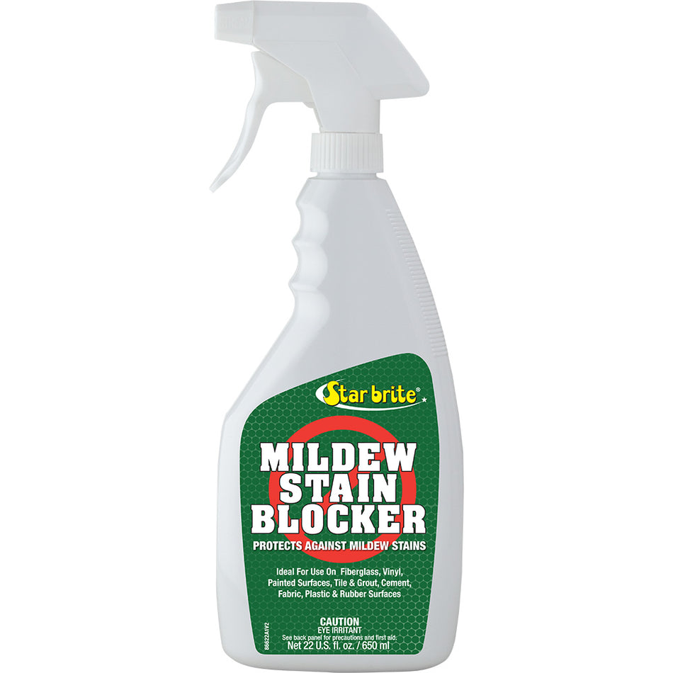 Star brite Mildew Stain Blocker with Nano Tech Barrier - 22 oz for Marine and Outdoor Surfaces