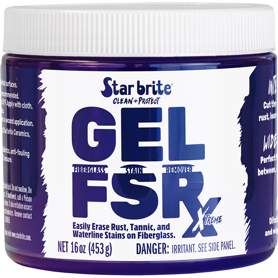 Star brite GEL FSR Xtreme Fiberglass Stain Remover - 16 oz