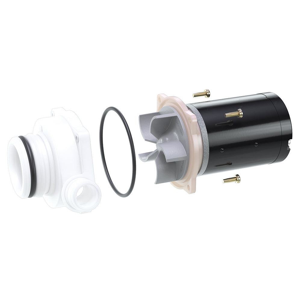 Jabsco Motor Pump Assembly 12V for Quiet Flush E2 Toilets - Part 38572-0092