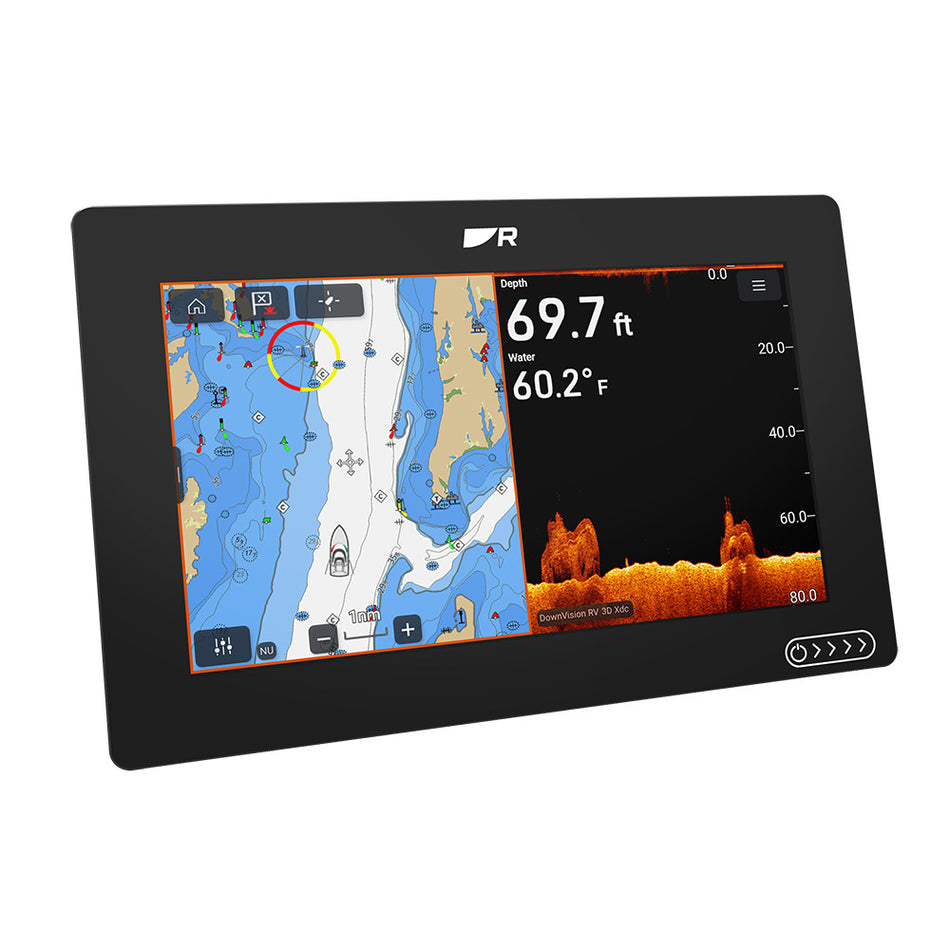 Raymarine Axiom 2 RV 9-inch Chartplotter Fishfinder with RealVision 3D Sonar and Lighthouse North America Charts