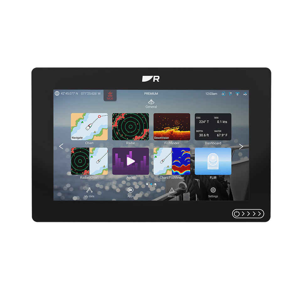 Raymarine Axiom 2 RV 9-inch Chartplotter Fishfinder with RealVision 3D Sonar and Lighthouse North America Charts