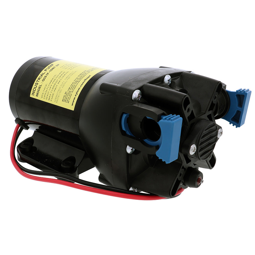 Flojet VersiJet Diaphragm Pump - 3.5 GPM, 12V, 50 PSI for Industrial Liquid Transfer