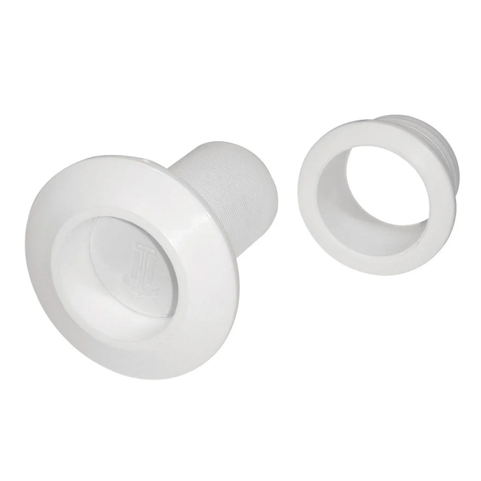 T-H Marine Supplies Recessed Flapper Scupper Drains - White, Part RFS-2-DP