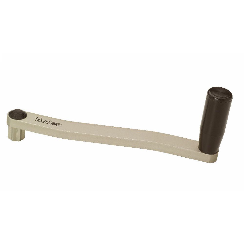 Barton Marine Aluminum 10-inch Winch Handle with Star Socket