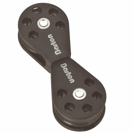 Barton Marine Size 1 Plain Bearing Pulley Block with Swivel - 30mm Sheave