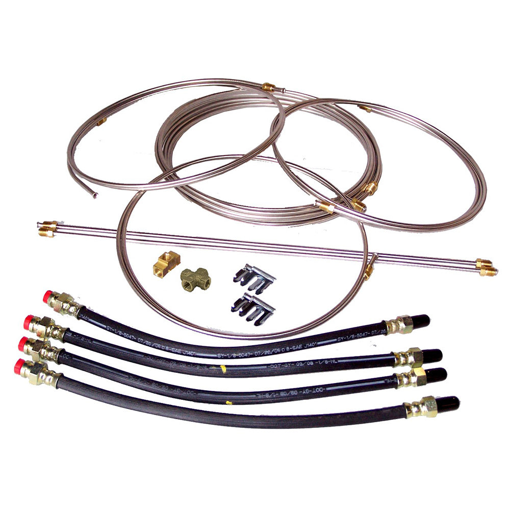 Load Rite Stainless Steel Brake Line Kit for Tandem Trailers - Part 6017.10S
