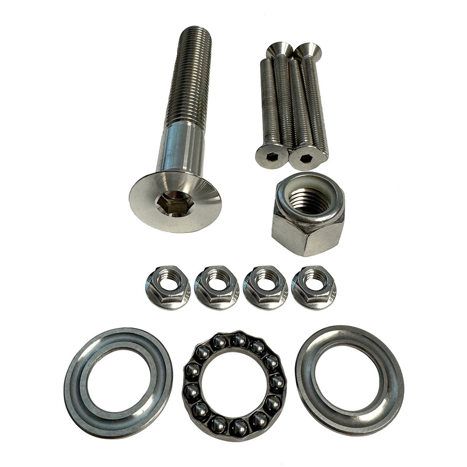 Sea Swivel Replacement Mount Hardware Kit with 5-Inch Main Bolt and Complete Mounting Hardware Set