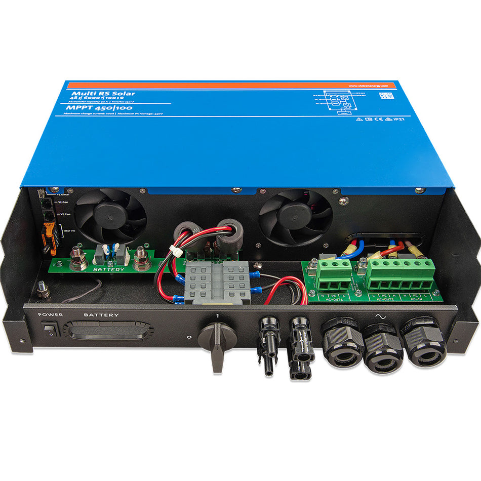 Victron Energy Multi RS Solar 48/6000 Inverter/Charger - 6kVA Hybrid Power Solution