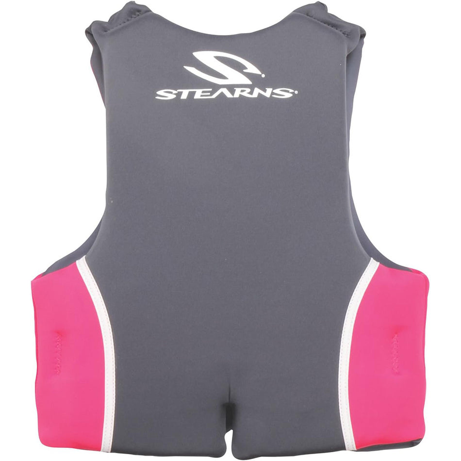 Stearns Youth Hydroprene Life Vest - Type III Pink/Hot Pink for 50-90 lbs
