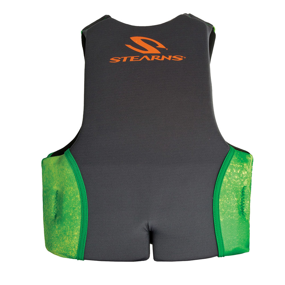 Stearns Youth Hydroprene Life Vest - Type III Green for Children 50-90 lbs