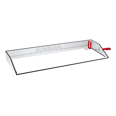 Magma First Mate Cutting & Serving Table with Engraved Ruler - 31" Long x 12.5" Deep x 3 7/8" High