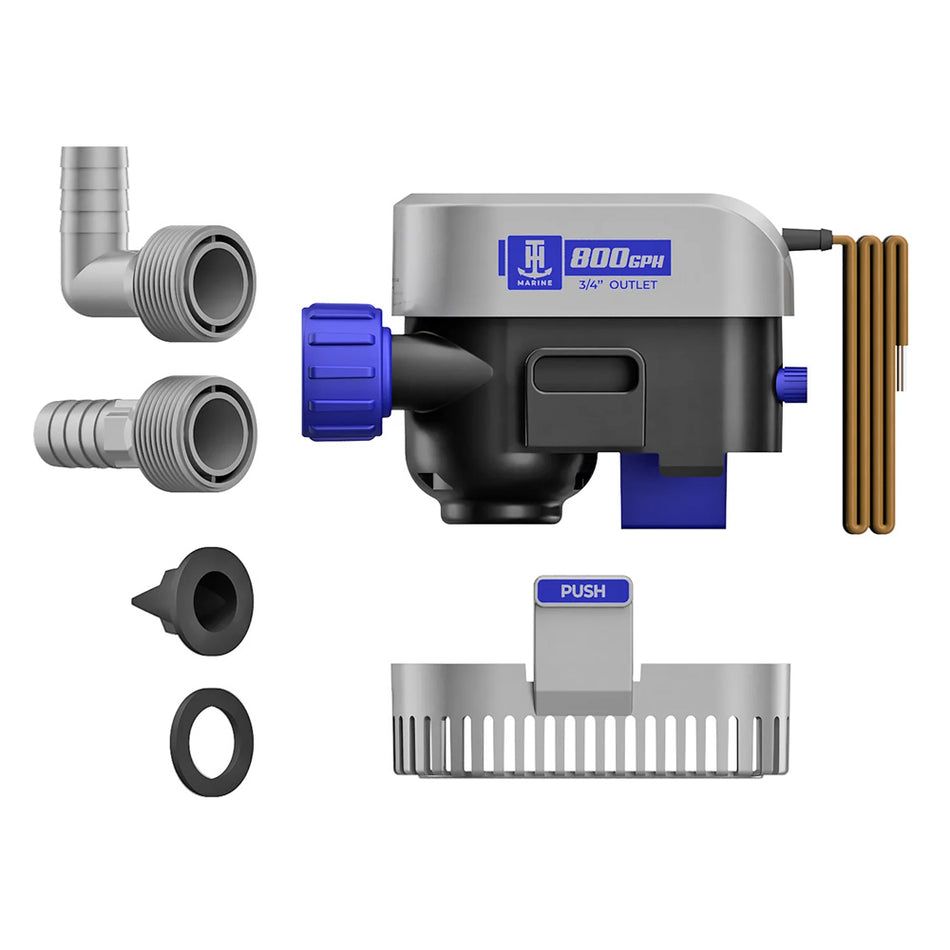 T-H Marine HYDRA Automatic Bilge Pump 800 GPH - 12V for Reliable Marine Water Removal