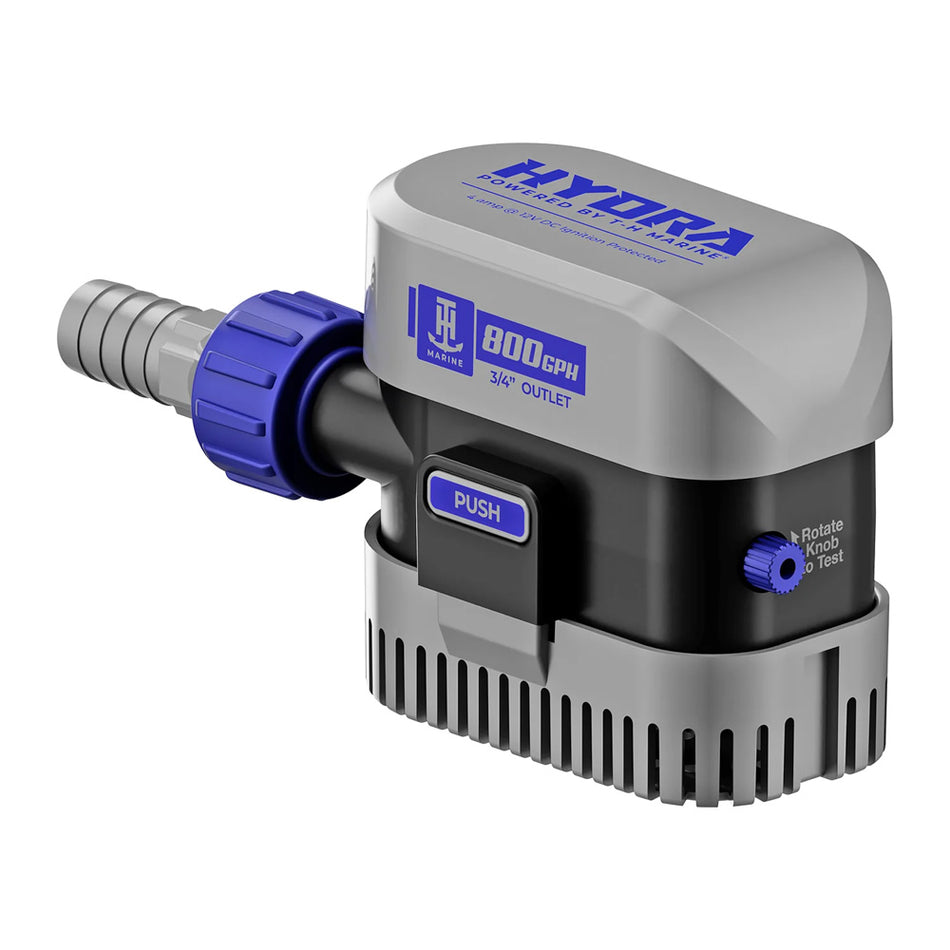 T-H Marine HYDRA Automatic Bilge Pump 800 GPH - 12V for Reliable Marine Water Removal
