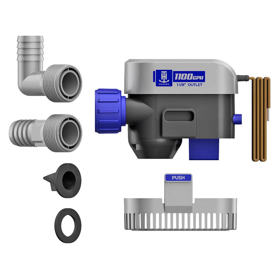 T-H Marine Supplies HYDRA Automatic Bilge Pump - 1100 GPH, 12V